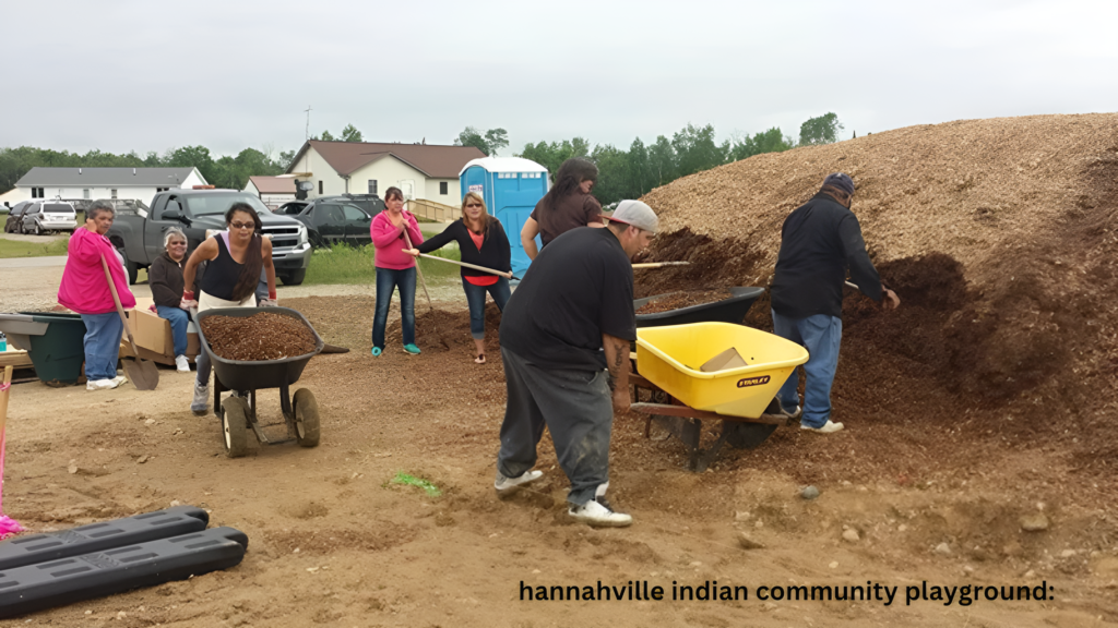 hannahville indian community playground: