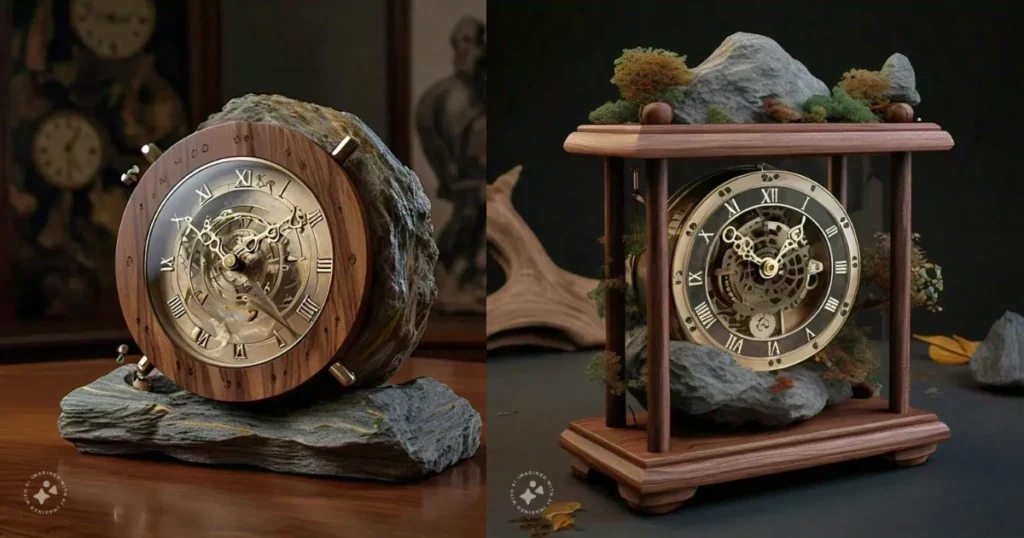 tischling rock weighted clock